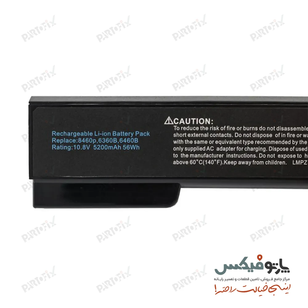 باتری لپ تاپ اچ پی EliteBook 8560p پارت نامبر CC06