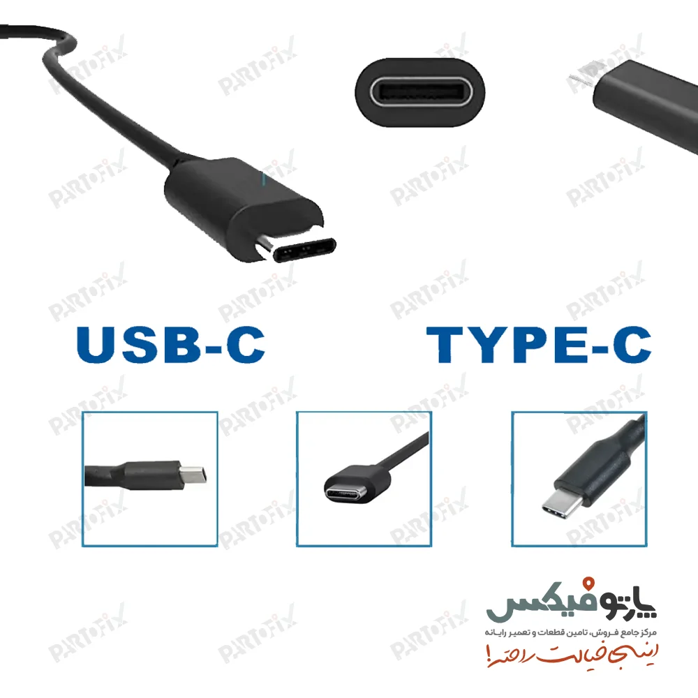 شارژر اورجینال لپ تاپ اچ پی 15 ولت 3 آمپر 45 وات TYPE-C