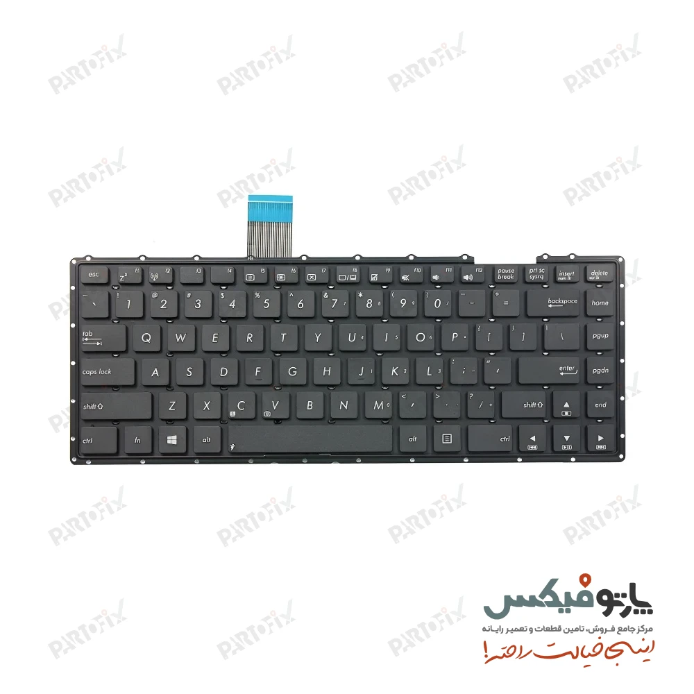 کیبورد لپ تاپ ایسوس Asus K450 X450 X401 اینترکوچک بدون فریم