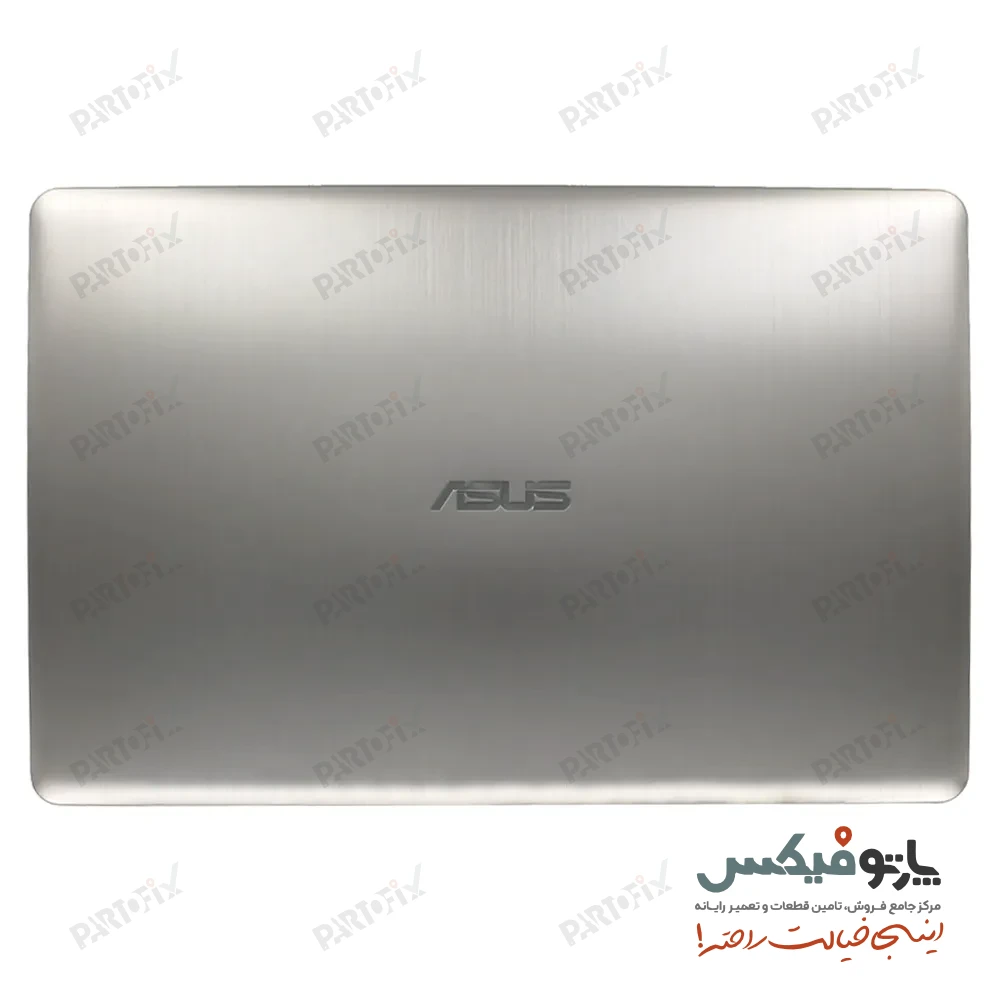 قاب پشت ال سی دی (A) لپ تاپ ایسوس N580 نقره‌ای طوسی