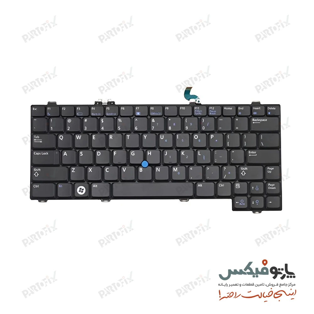 کیبورد لپ تاپ دل Dell Latitude XT مشکی با موس