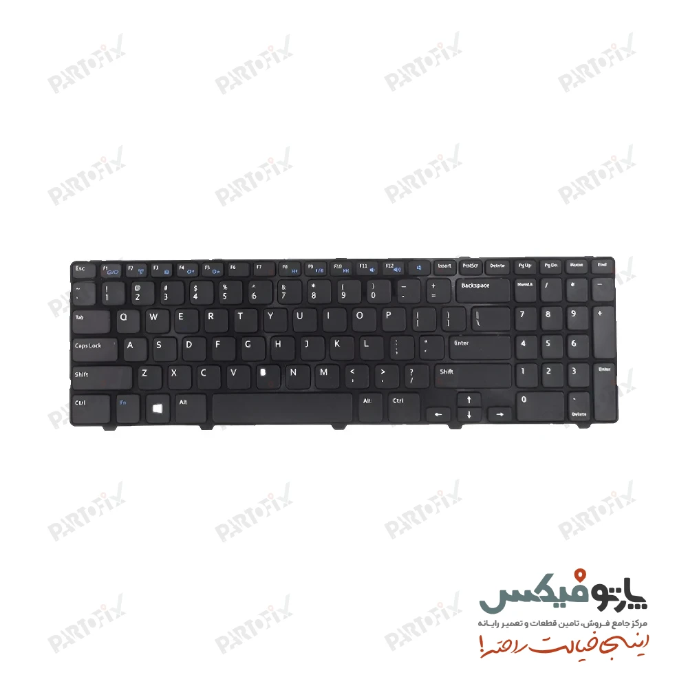 کیبورد لپ تاپ دلDell Inspiron 3521 با فریم