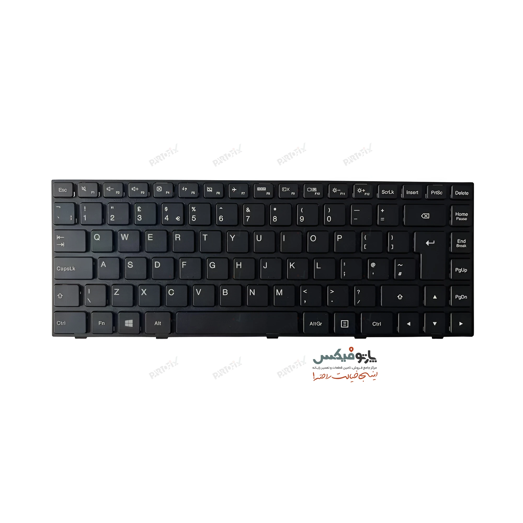 کیبورد لپ تاپ لنوو Lenovo IdeaPad 100-14IBD مشکی