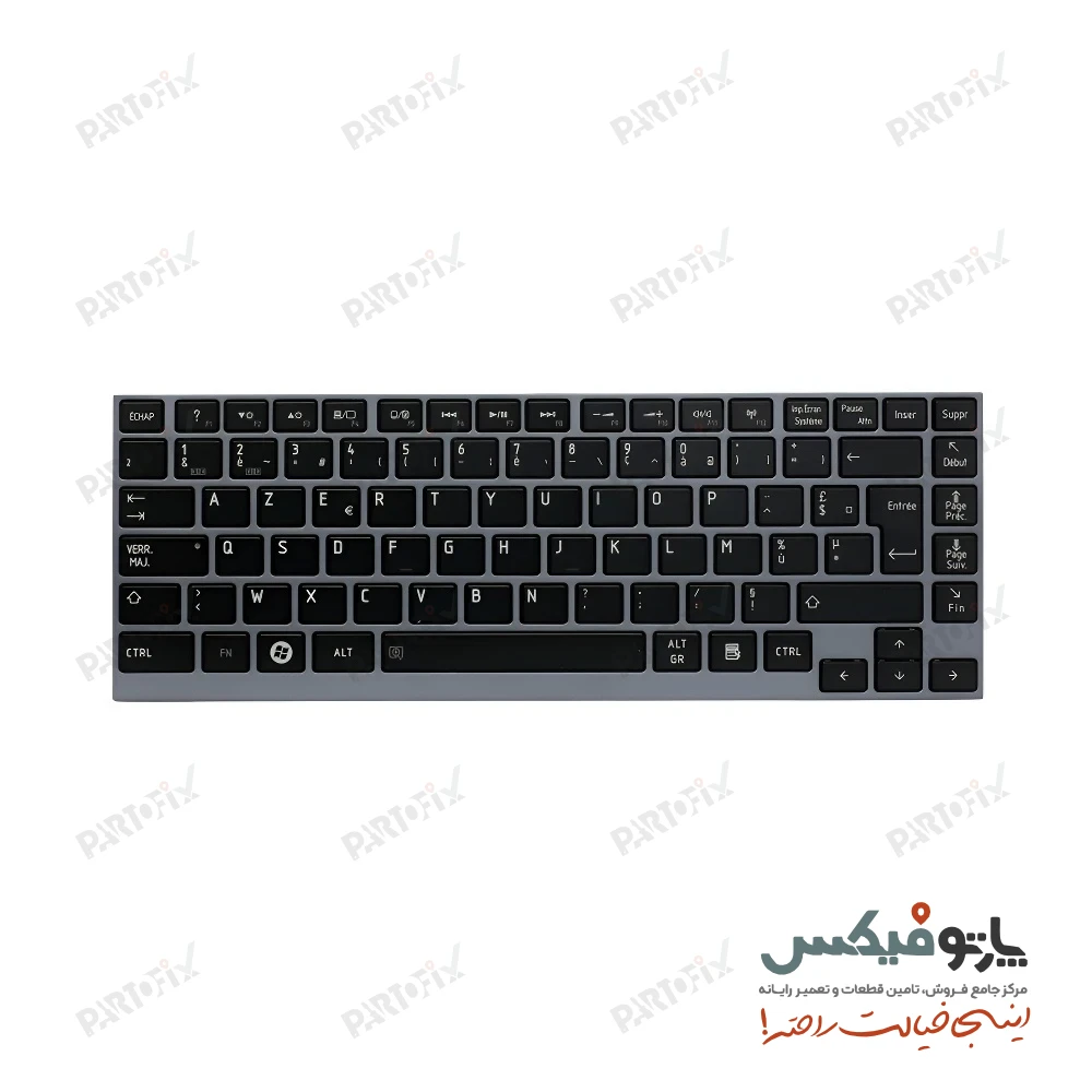 کیبورد لپ تاپ توشیبا Toshiba Portege Z930 اینتر کوچک - مشکی