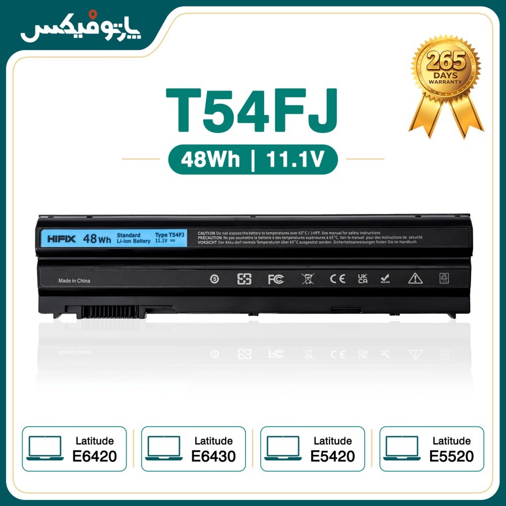 باتری لپ تاپ دل Dell Latitude E6420 E6430 T54FJ