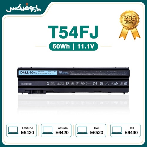 باتری اورجینال لپ تاپ دل Dell Latitude E6420 E6520 E5420 E5520 T54FJ