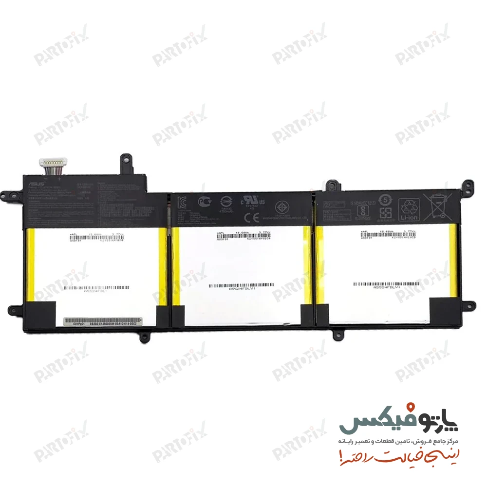 باتری اورجينال لپ تاپ ایسوس UX305LA پارت نامبر C31N1428