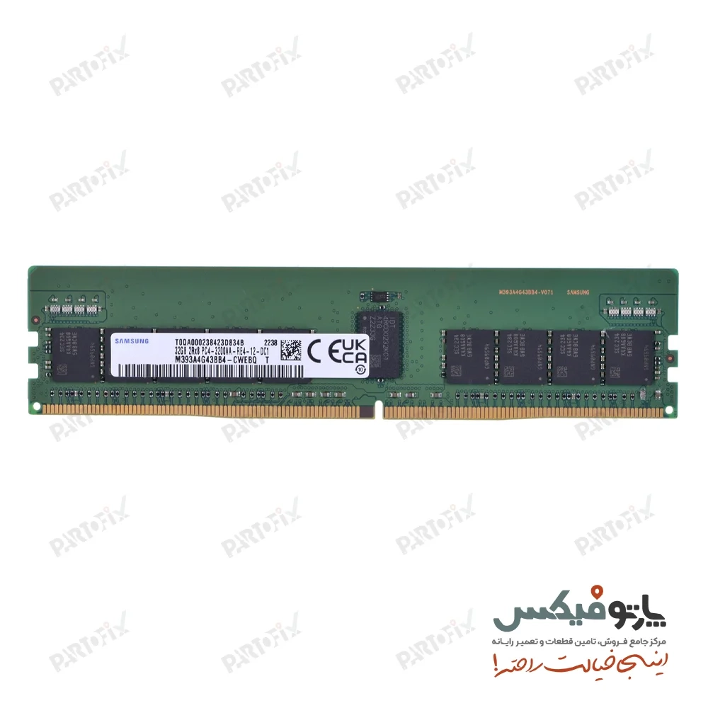 رم دسکتاپ سامسونگ 32 گیگابایت DDR4 3200 PC4-25600