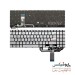 کیبورد لپ تاپ ایسوس X1503ZA نقره ای بدون بک لایت